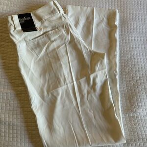 Nike Golf tour performance dri fit modern rise pants ladies sz 8. Off white